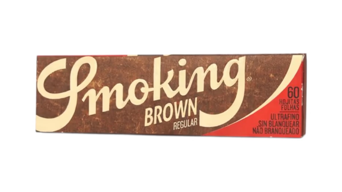 SMOKING Rolling Papers Brown 60p