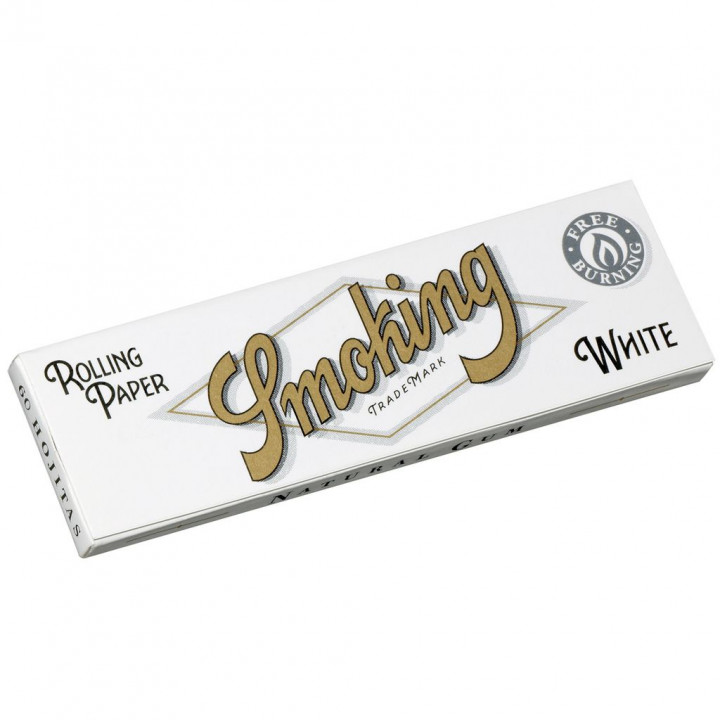 SMOKING Rolling Papers White 60p