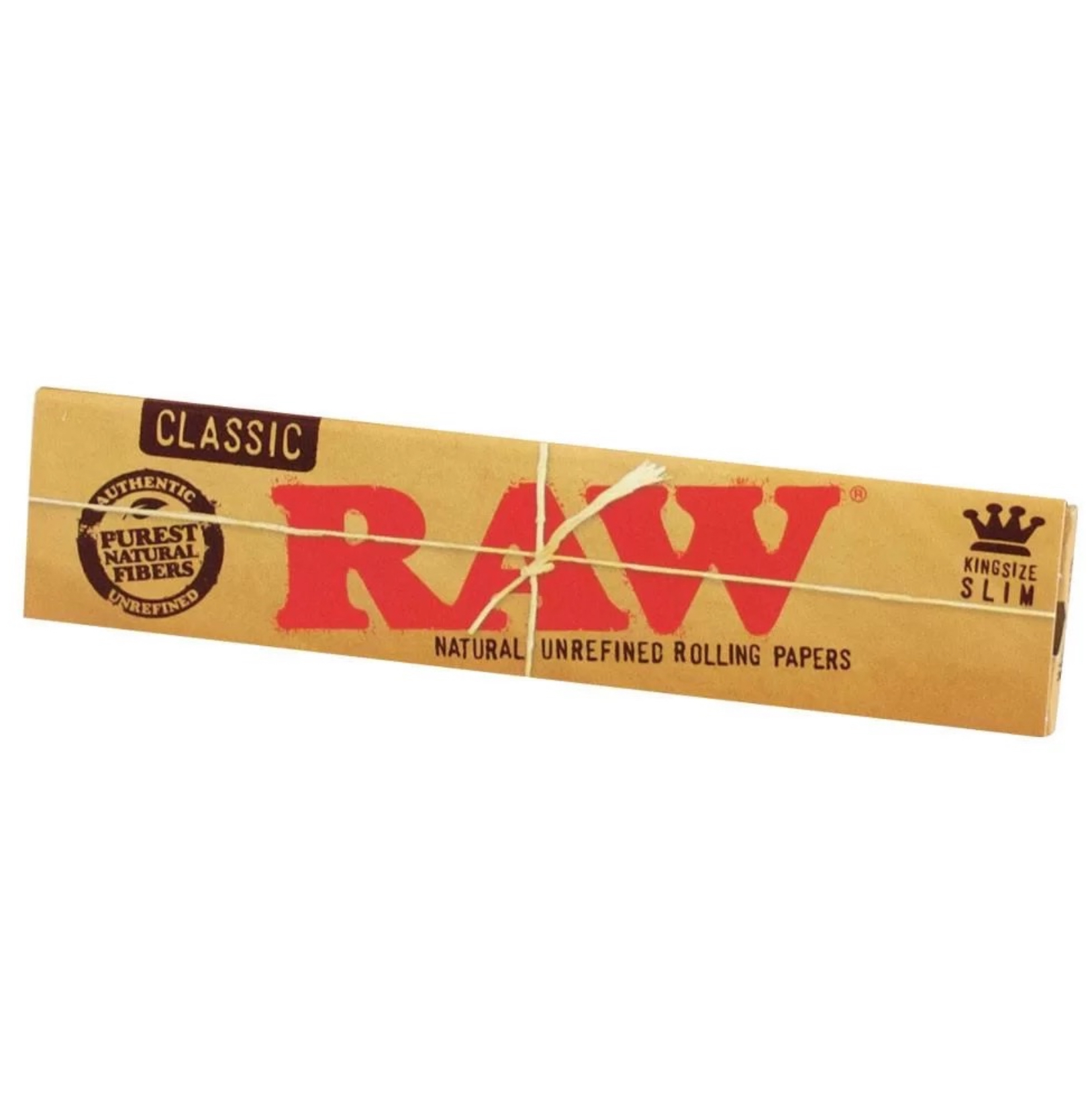 RAW King Size Rolling Papers Brown 32p