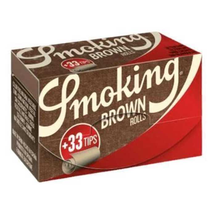 SMOKING Rolls Brown and 33 Tips