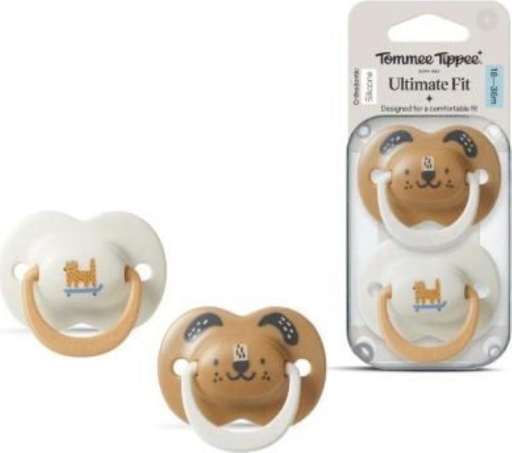 Tommee Tippee Ultimate Fit Soother Boy 18-36m (2 Pack)