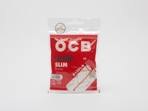 OCB Long Slim 22.5MM Filter 100p