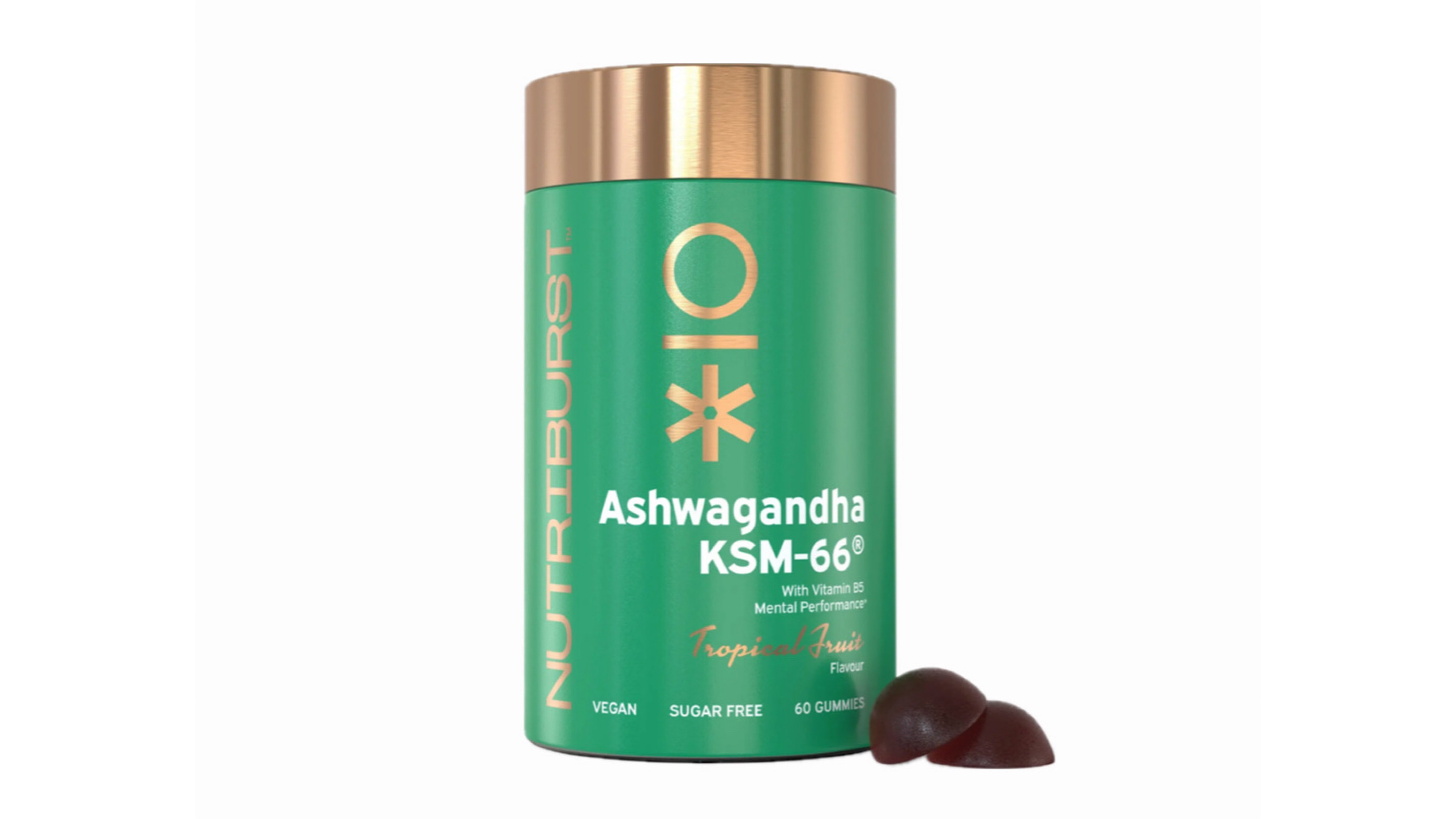 Nutriburst Ashwagandha KSM-66  60 Gummies
