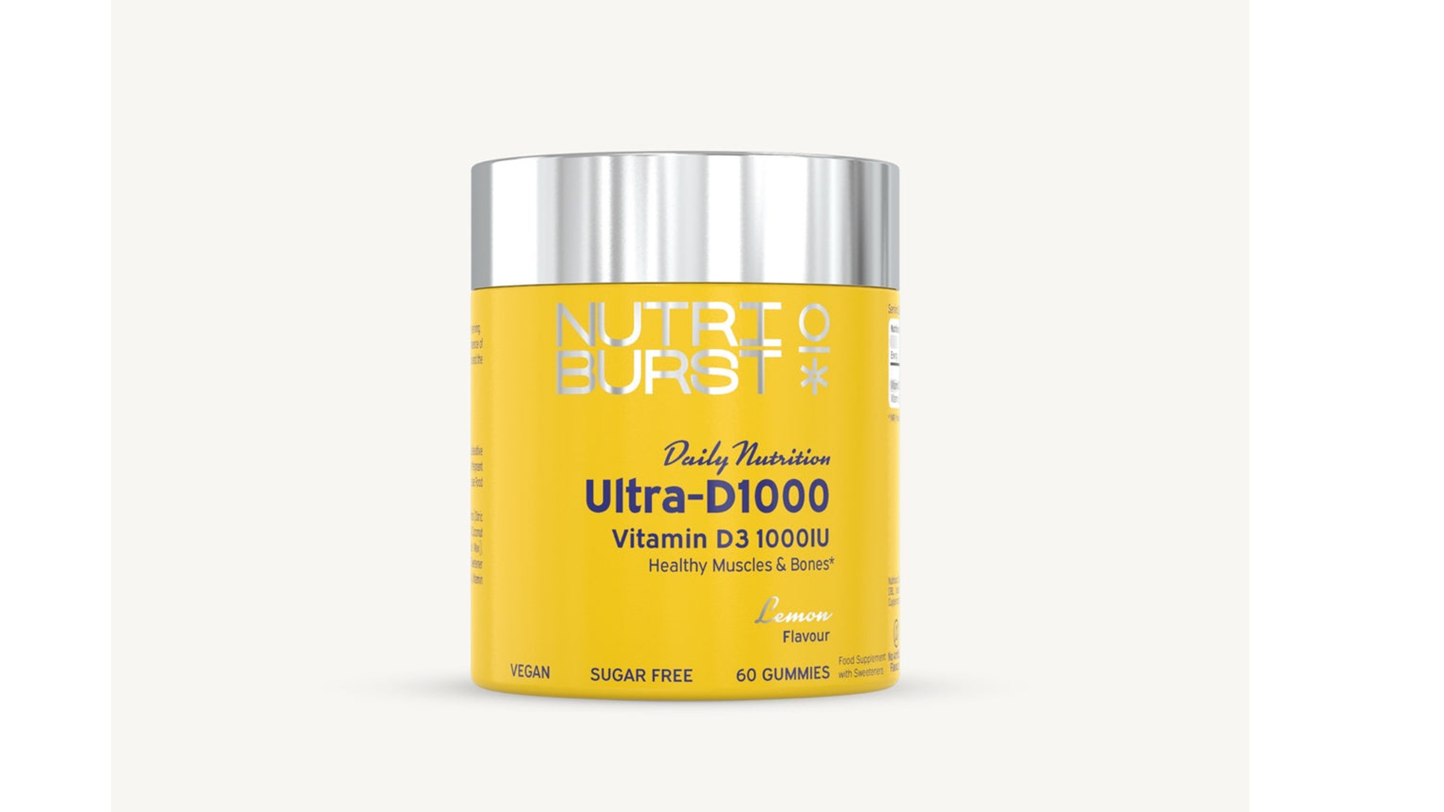 Nutriburst Ultra- D1000 60 Gummies