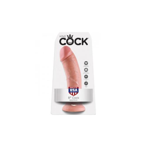 Χοντρο λευκο ομοιωμα πεοϋς 20εκ King Cock Pipedream