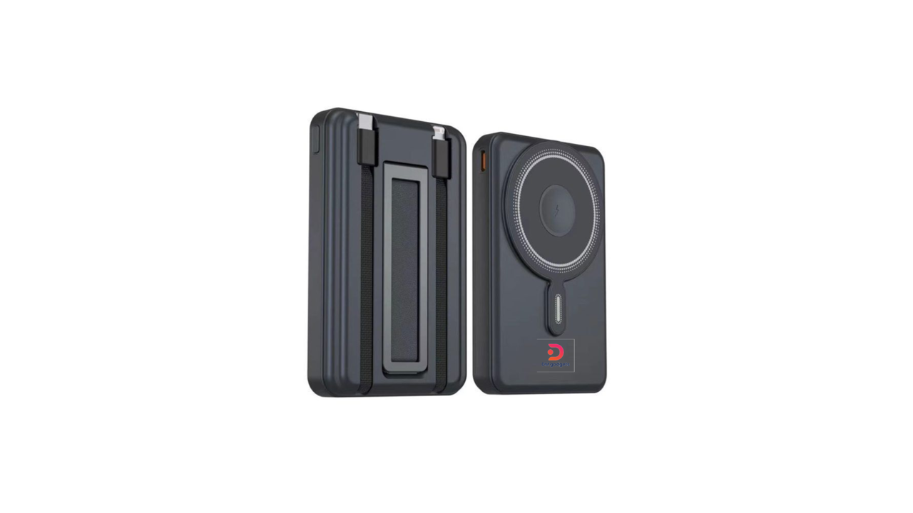 185-1#TREQA®TR-976 – Magnetic,10,000mAh Power Bank -Black
