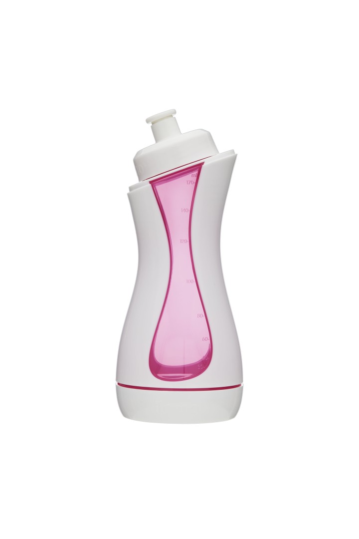 Drinking bottle iiamo sport whitepink