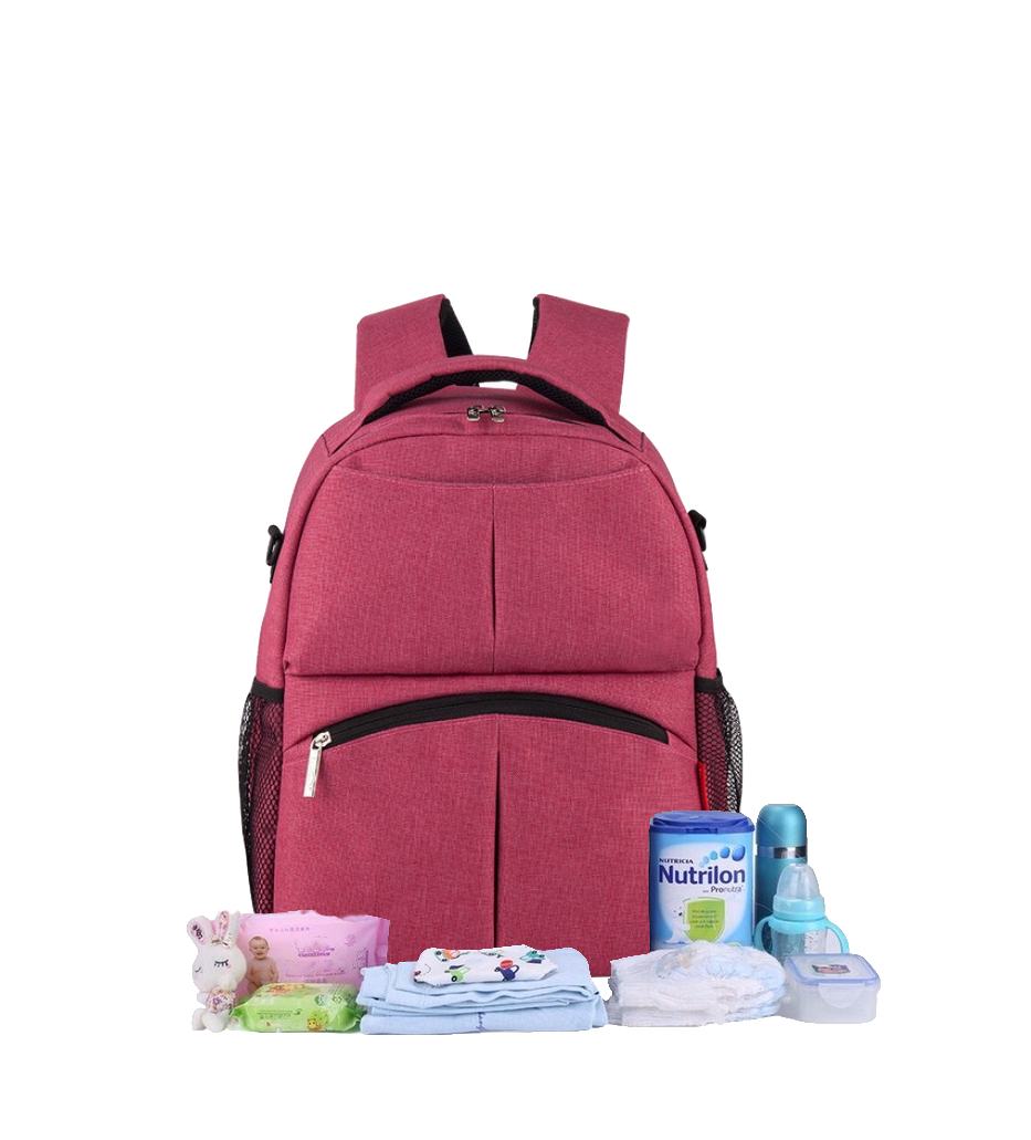 Roze Mommy Bag Backpack