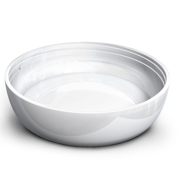SPAREPART - flat bottom iiamo more white