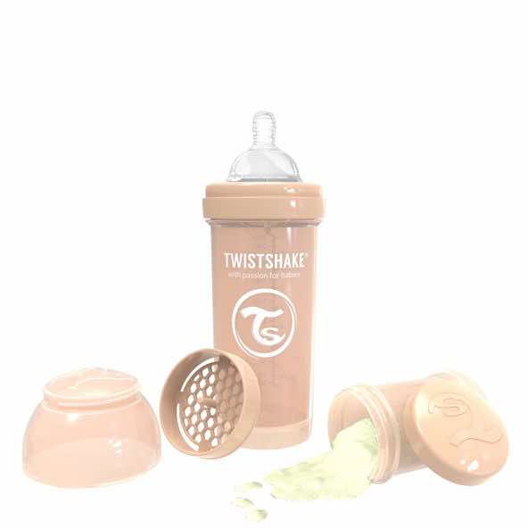 Twistshake Anti-colic Pastel beige 260ml