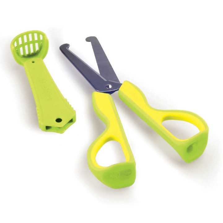Kidsme - 3-in-1 Food Scissors Lime