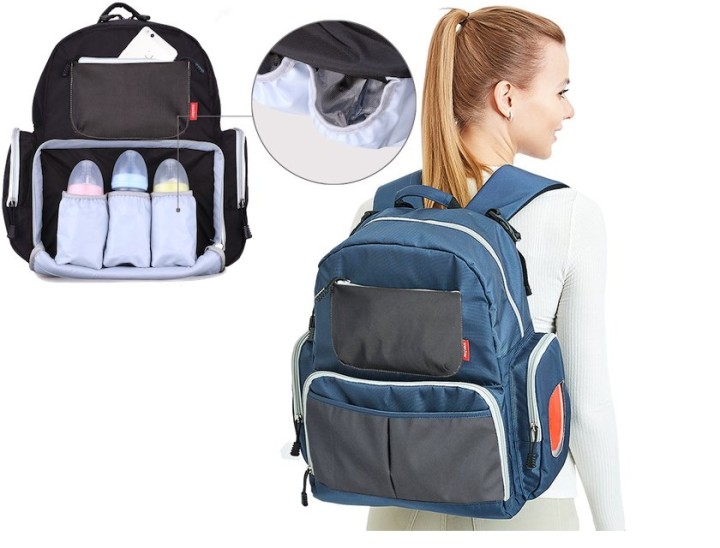 Blue mother maternity Backpack