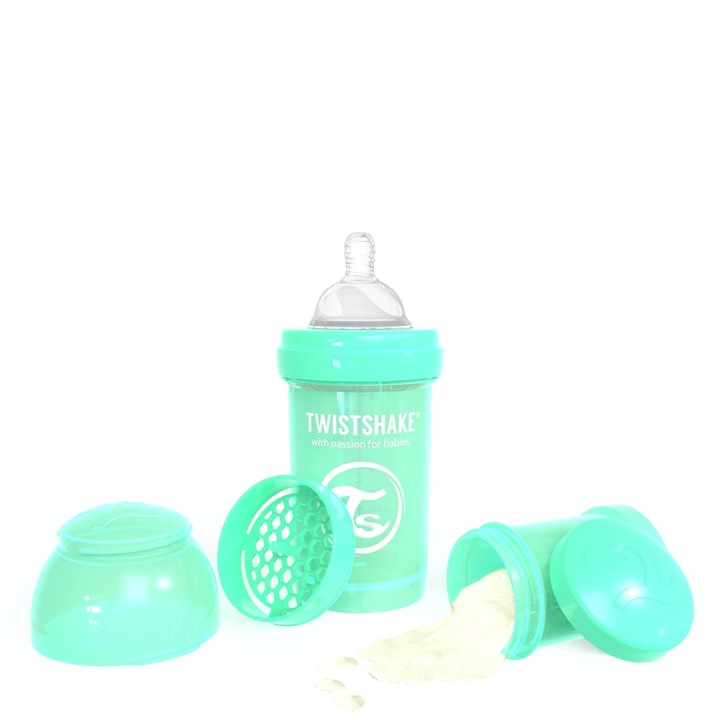 Twistshake Anti-colic Pastel Green 180ml