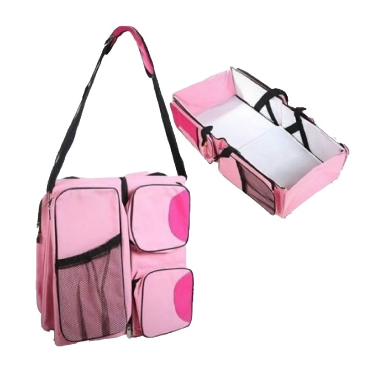 Portable Newborn baby bed Pink port bebe