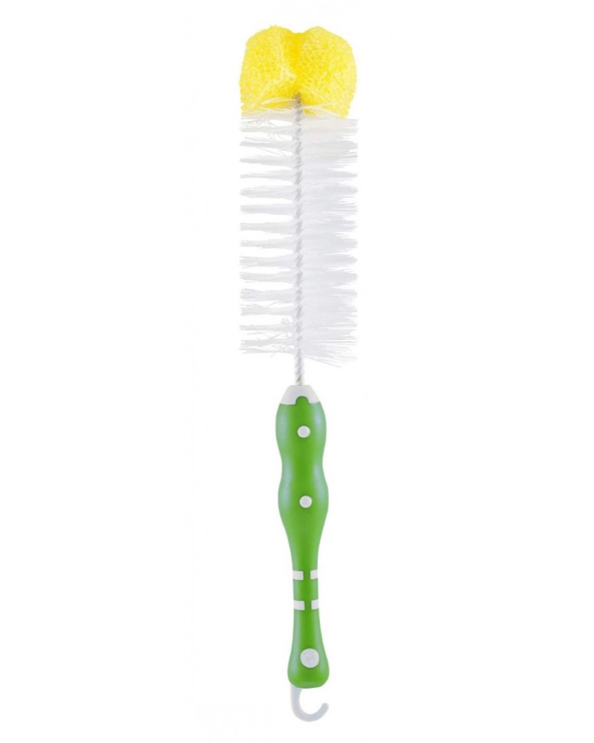 Nip bottle brush
