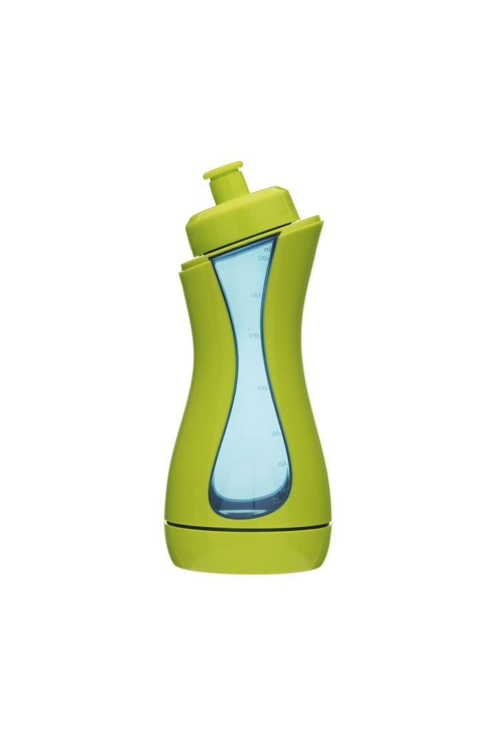 Drinking bottle iiamo sport Green-blue