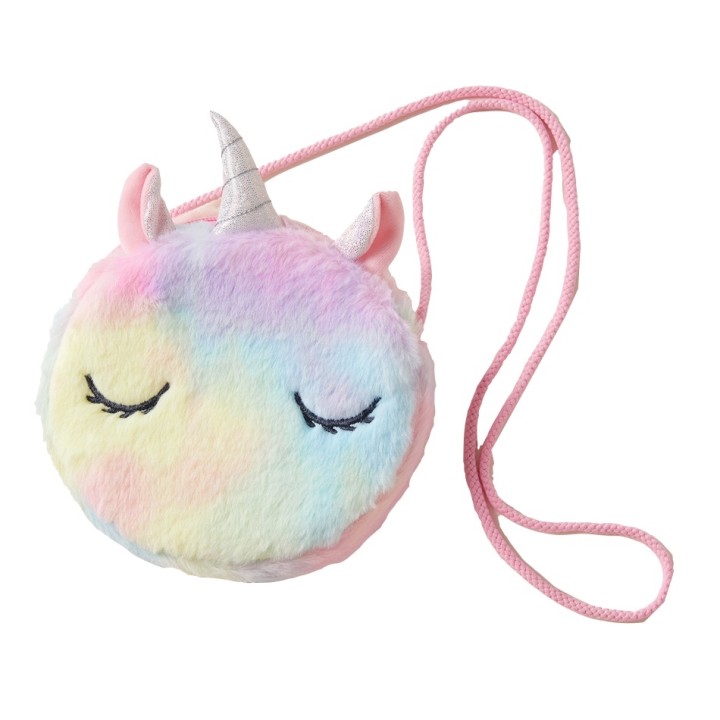 Cute Cartoon Unicorn Shoulder Bag for Girls - Multi-color