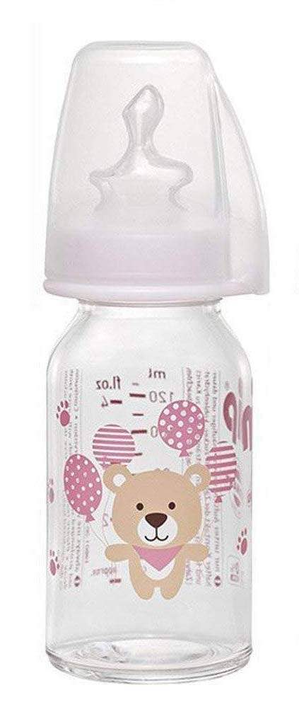 Standard Glass Bottle Silicone Girl 125ml