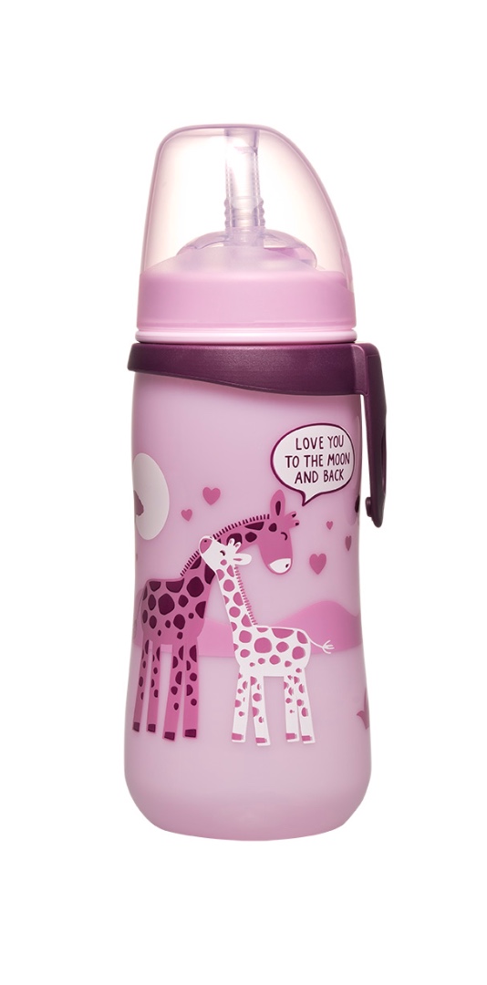 Straw Cup for Girl - 330ml