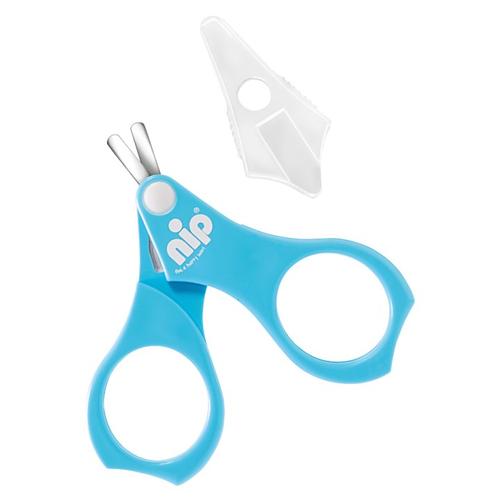 Nip Baby Nail Scissors - Blue