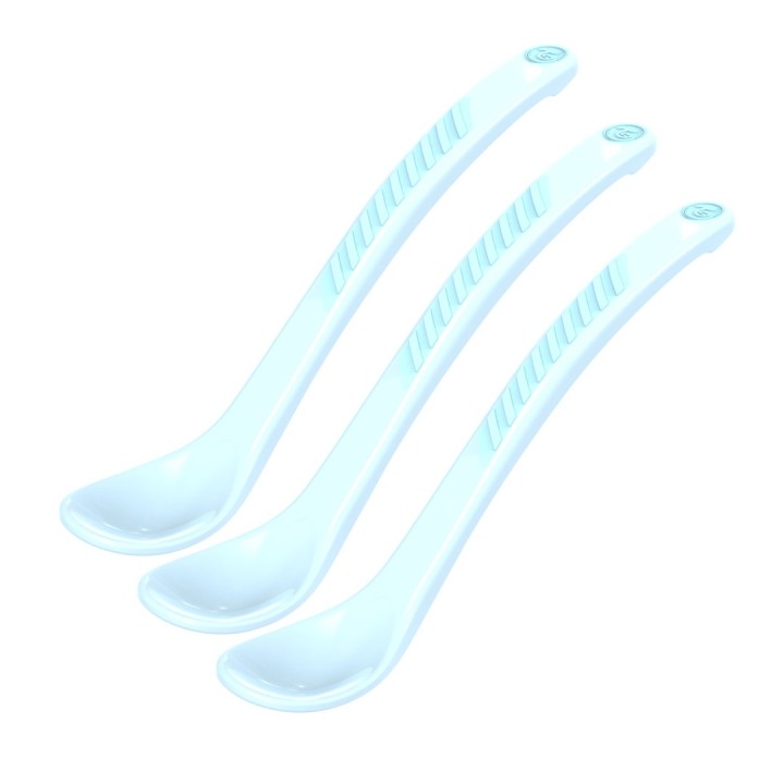 Twistshake 3x feeding spoon 4+m pastel Blue