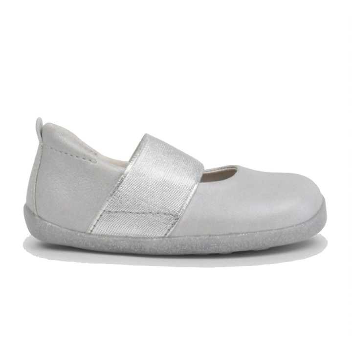 Bobux Shoes - Demi Silver Ballet Shoes