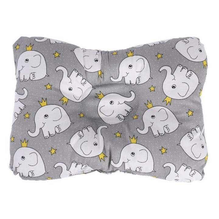 Baby Nursing Pillow Prevent Flat Head - Grey