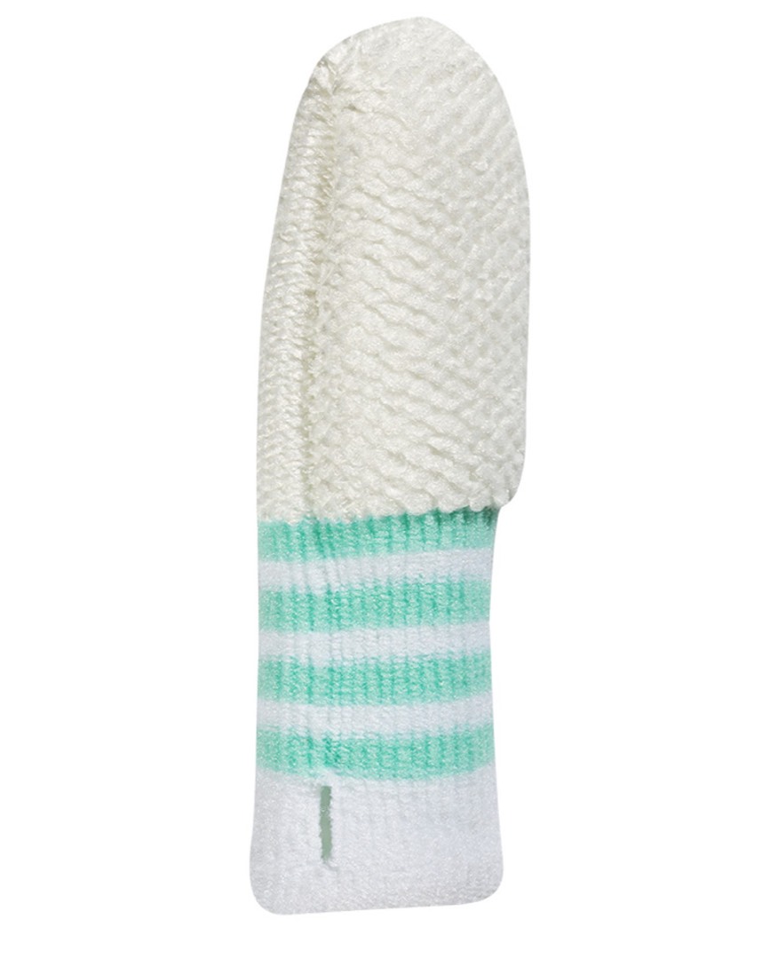 Mouth cleaning finger mitt