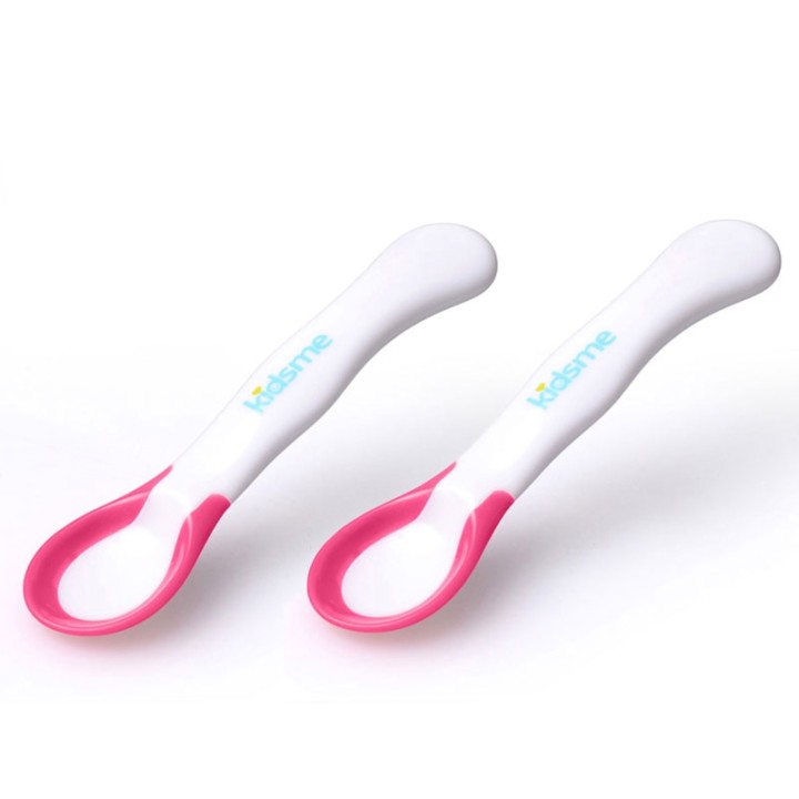 Kidsme - Ideal Temperature Feeding Spoon Pink