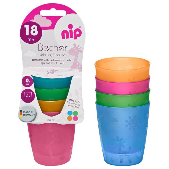 Drinking beaker Set of 4