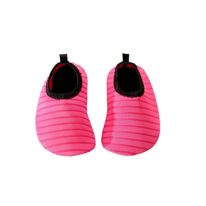 Solid Athleisure Water Beach Shoes for Kids - Red