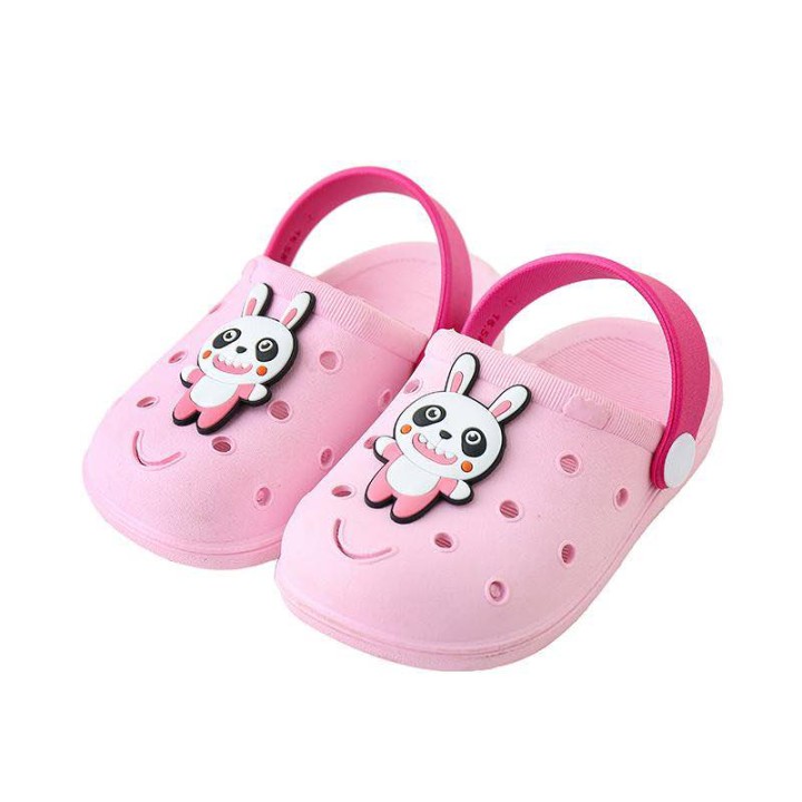 Breathable 3D Cartoon Decor Sandals - Pink