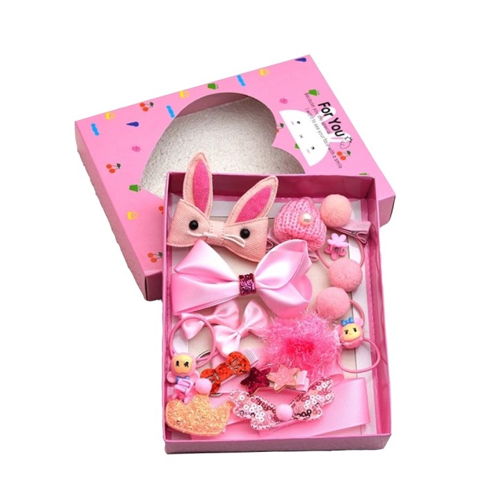Accessories Set gift box for Girls - Light Pink
