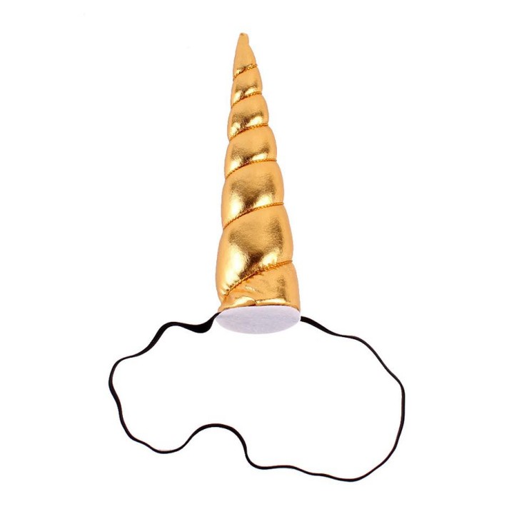 Stylish Unicorn Headband for Children - Gold