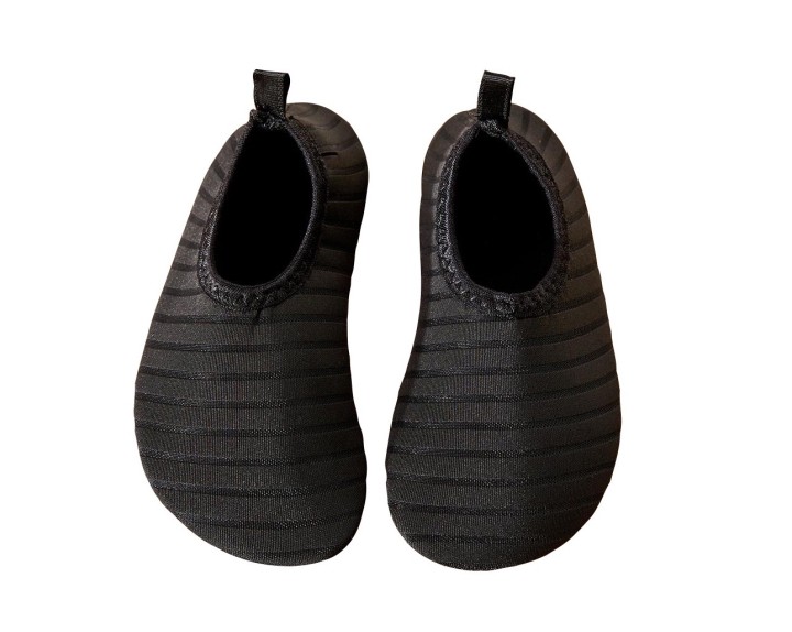 Solid Athleisure Water Beach Shoes Black