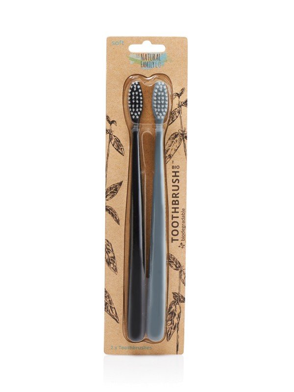 Bio Brush Twin Pk - Pirate Black n Monsoon Mist