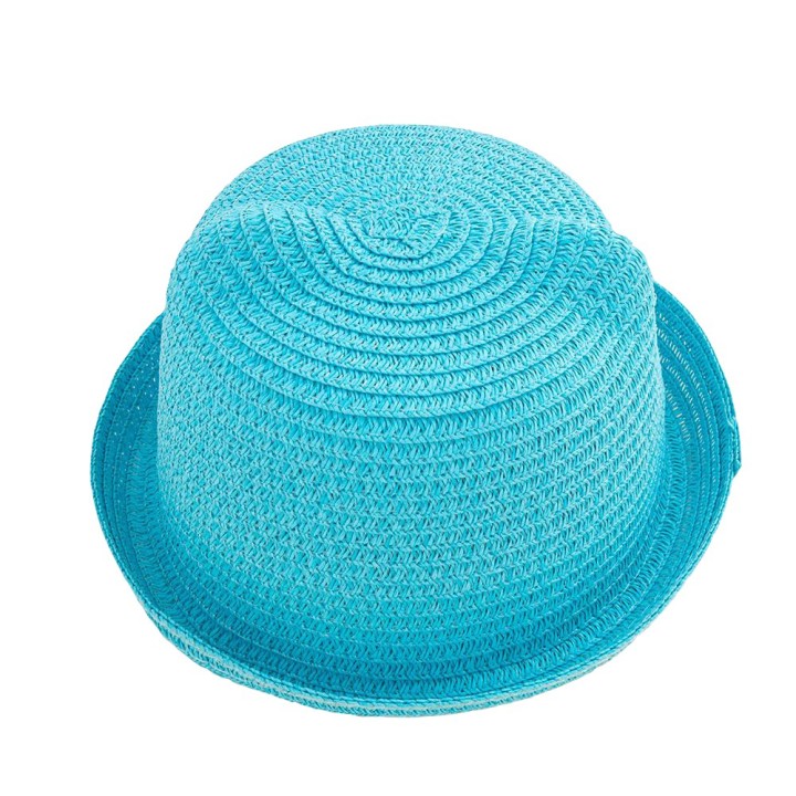 Kid Solid Cartoon Ear Hat - Light Blue