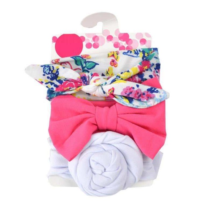 3-piece Pretty Bowknot Hairband for Girls - One Size