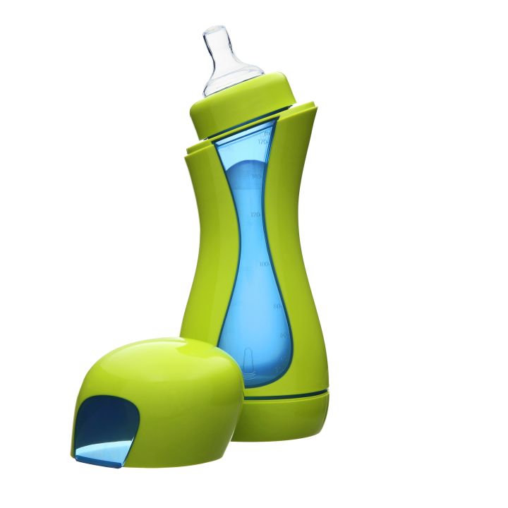 iiamo Home Baby bottle (Green-Blue)