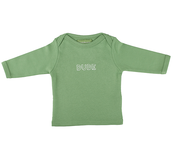 Grass Green Dude Baby T-Shirt
