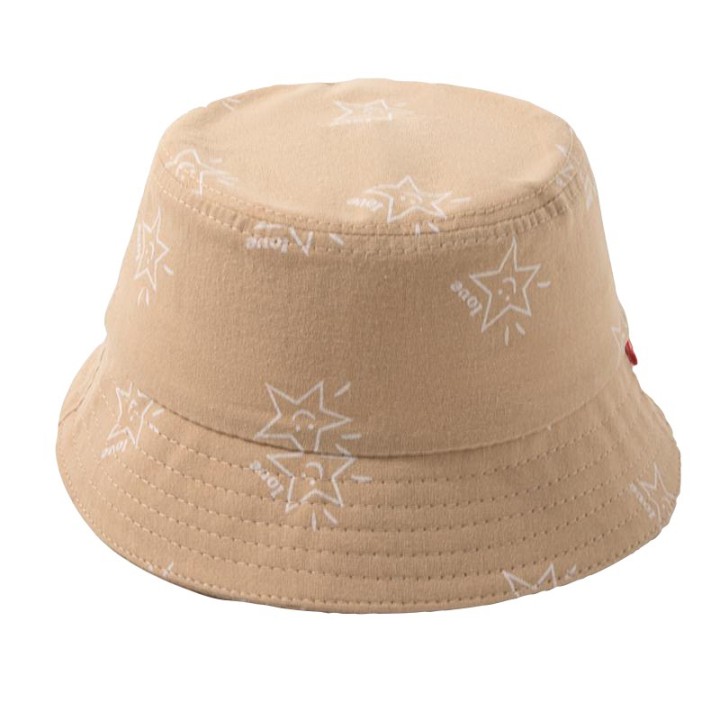 Toddler Stars Print Hat - Khaki