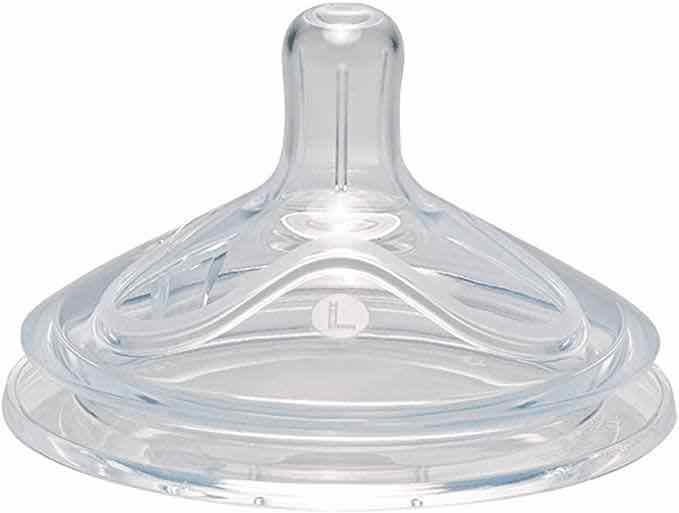 First moments round wide-neck teat L fast flow