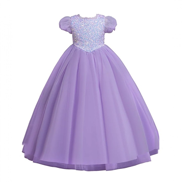 Party Mesh Dress - Light Purple