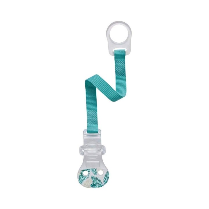 Nip Pacifier band Dummy strap with ring - Green