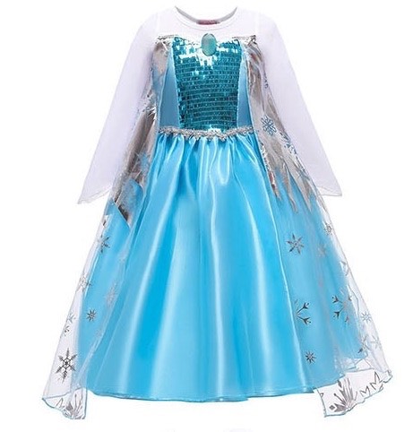 Light Blue  - Costume snow Princess dress - baby costumes