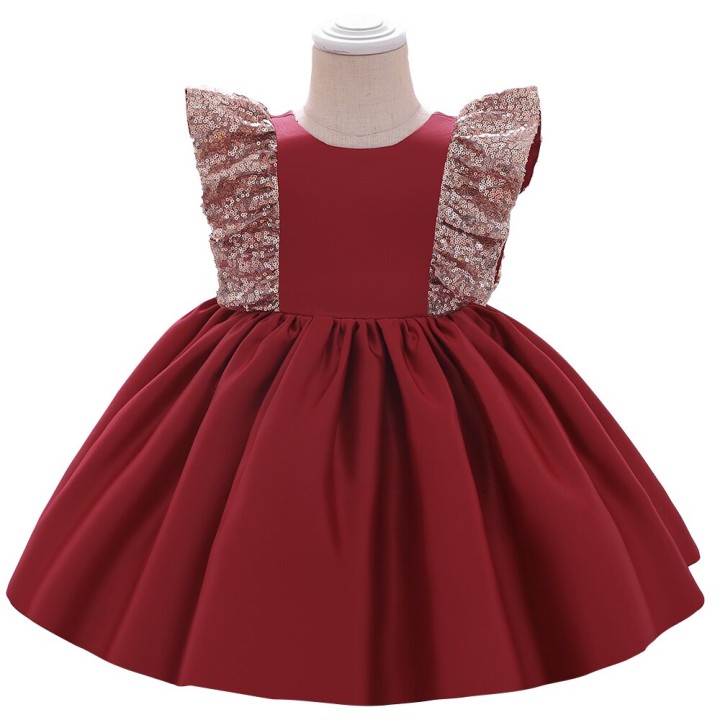 Princess dress for events Bordo