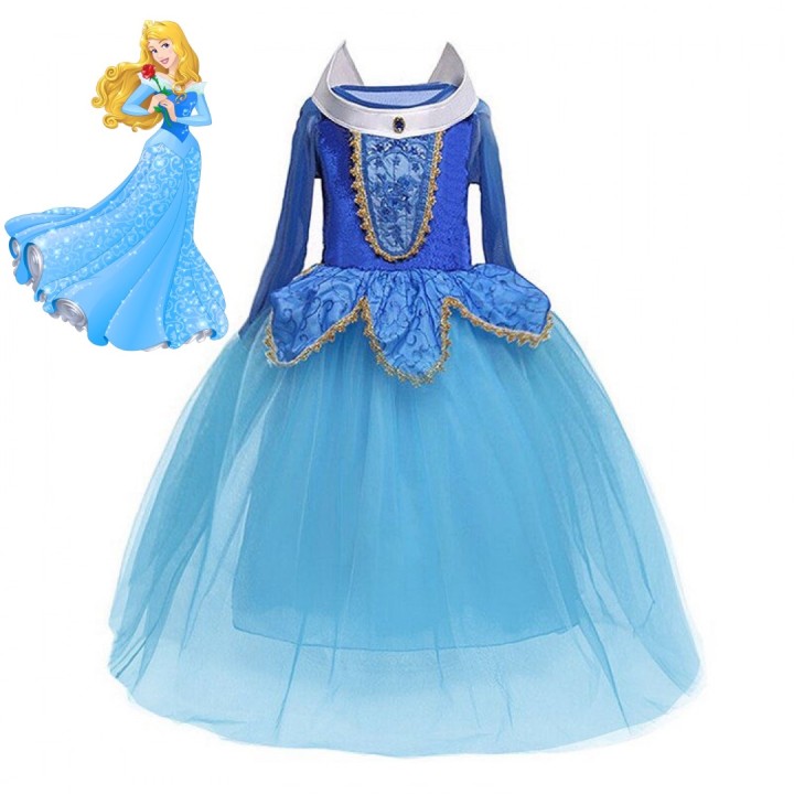 Queen of mirror Costume Dress Blue - baby costumes