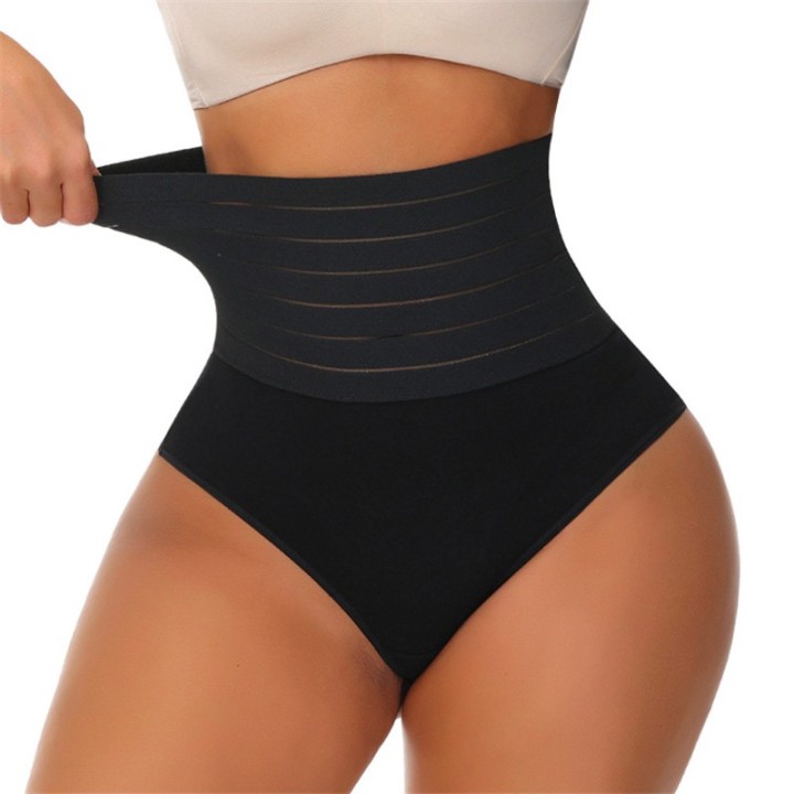Women Shapewear High Waist Panty Body Shaper - Black