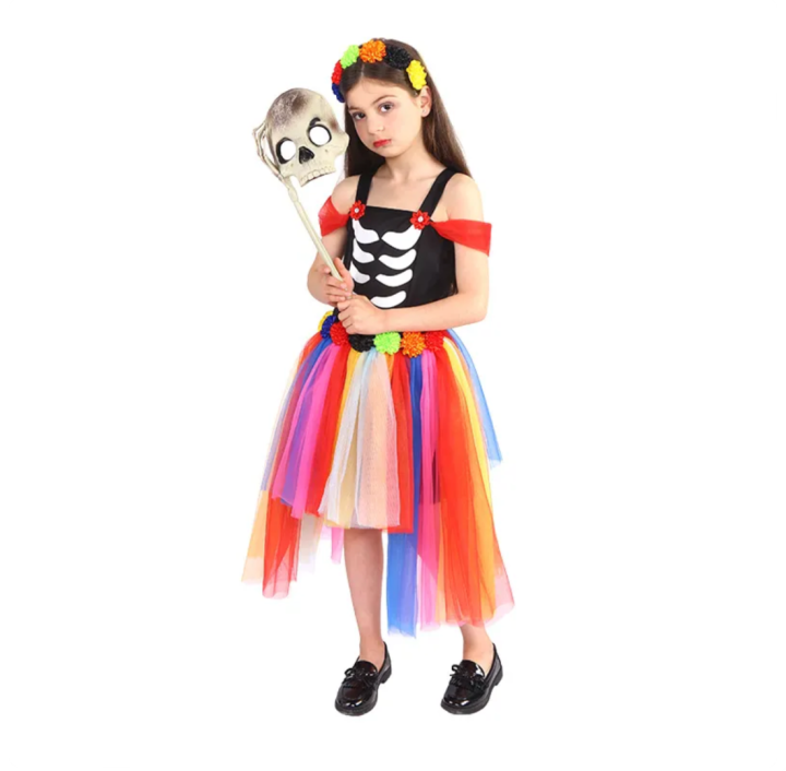 Princess skull skeleton Stage multicolor - baby costumes