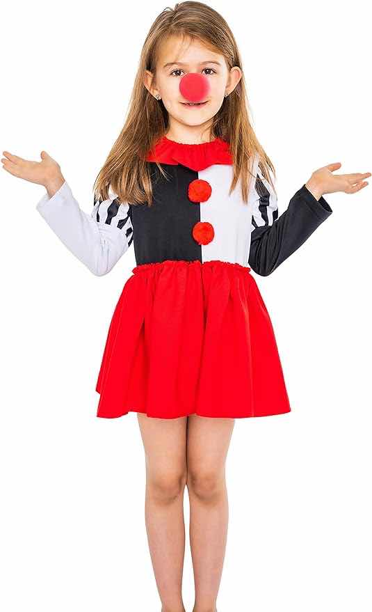 Clown Kinder Dress - baby costumes
